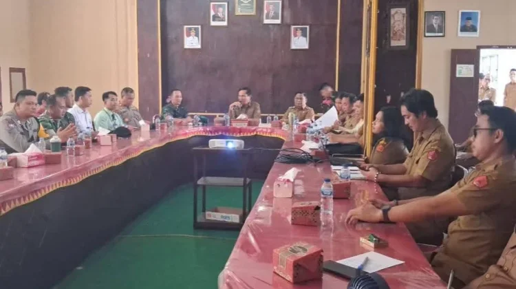 Bupati Eliyunus Kukuhkan Panitia HUT ke-81 Kemerdekaan RI
