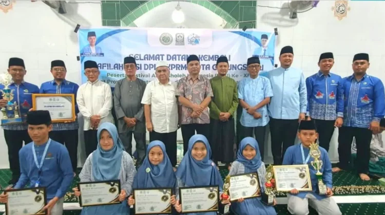 DPD BKPRMI Kota Gunungsitoli Sambut Kepulangan Kafilah FASI ke-XIII