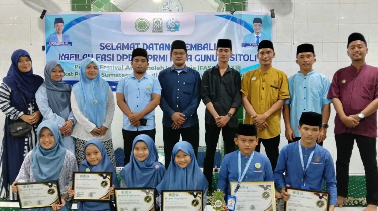 DPK BKPRMI Kecamatan Gunungsitoli Utara Hadiri Penyambutan Kafilah FASI ke-XIII