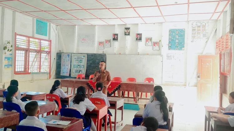 Hari kedua MPLS SMPN 2 Somolo-molo Berjalan Sukses