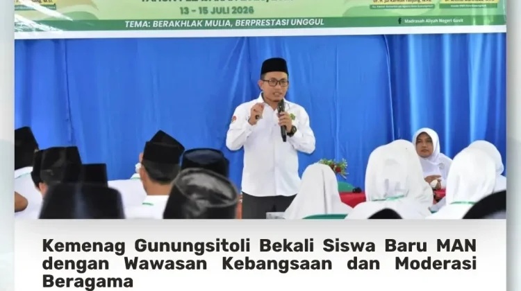 Buka MATAMUDA MAN Gunungsitoli, Kankemenag Tekankan Moderasi Beragama