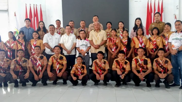 Anggota Pramuka Nias Utara Raih Tiket Gratis ke Jambore Nasional Cibubur 2026