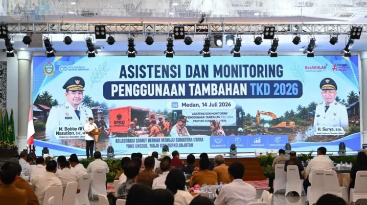 Wawako Gunungsitoli Hadiri Rakor Monitoring Penggunaan Dana Transfer ke Daerah