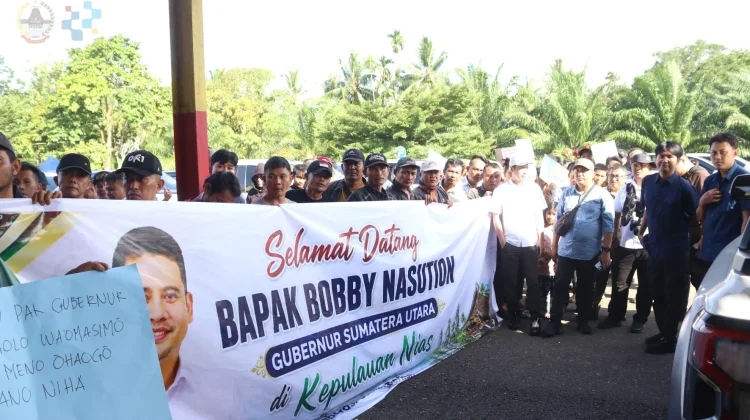 Gunungsitoli Jadi Gerbang Agenda Berkantor Gubernur Sumut di Nias