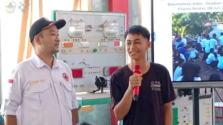 SPAB, Langkah BPBD Gunungsitoli Wujudkan Pelajar Tangguh Bencana