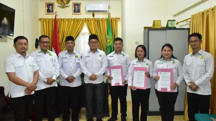 Perkuat Layanan Publik, Kemenag Kota Gunungsitoli Lakukan Rotasi Tiga SDM PPPK