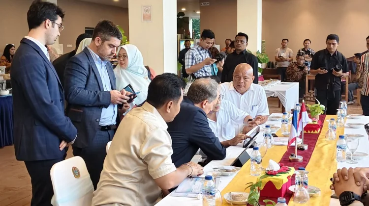 Bupati Amizaro Hadiri Diskusi Gubernur Sumut dengan Dubes Prancis