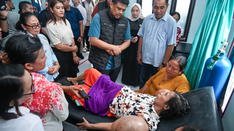 Gubernur Sumut Bantu Pasien Tumor Ganas di Nias Selatan