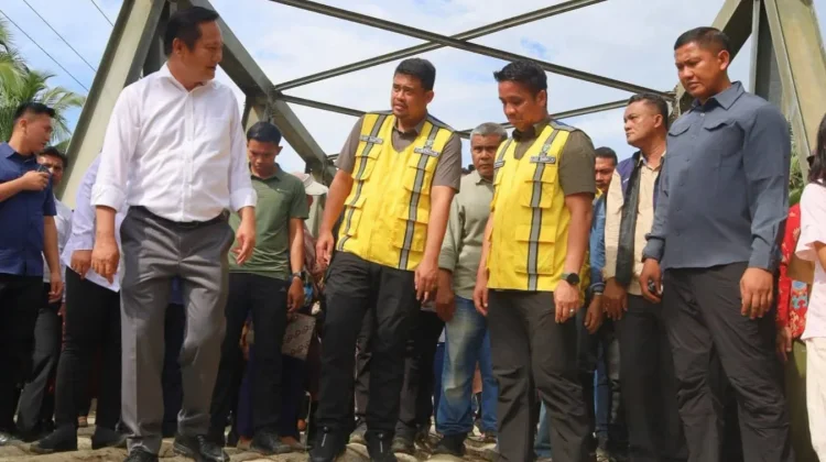Gubernur Sumut Tinjau Puskesmas dan Infrastruktur Jalan di Sirombu