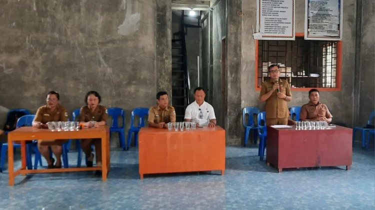 Pemkab Nias Utara Monitoring dan Pembinaan Posyandu 6 SPM di Desa Ombolata Sawo