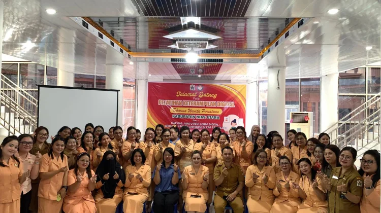 DWP Nias Utara Gelar Pelatihan Keterampilan Digital