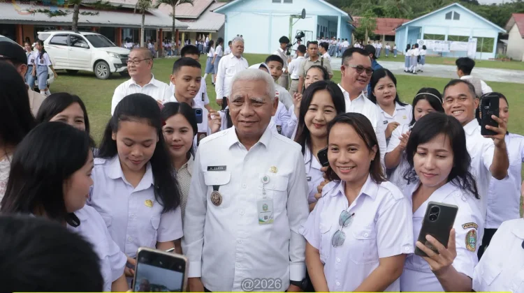 Wagub Sumut Tinjau Pembangunan SMK Negeri 1 Gunungsitoli