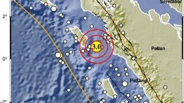 Periode jelang Akhir Juli, BMKG Gunungsitoli Catat 11 Kejadian Gempabumi