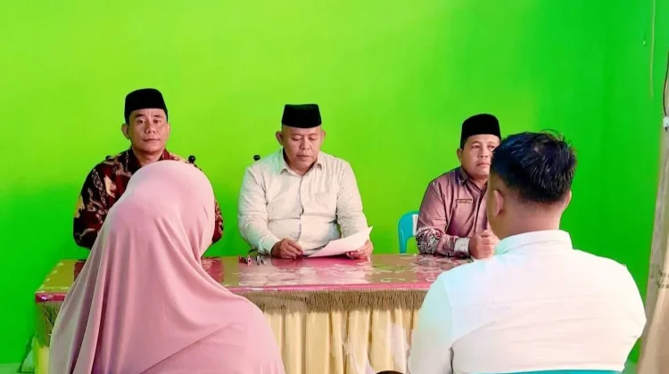 KUA Kec. Gunungsitoli Bekali Calon Pengantin Melalui Bimbingan Perkawinan