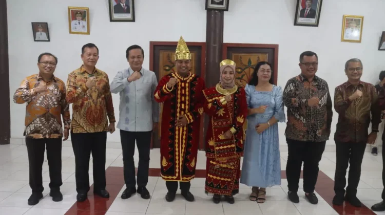 Wabup Nias Utara Hadiri Pisah Sambut Dandim 0213/Nias di Aula Pendopo Gunungsitoli
