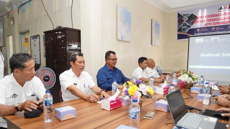 Wali Kota Buka Penyusunan Rencana Penanggulangan Bencana
