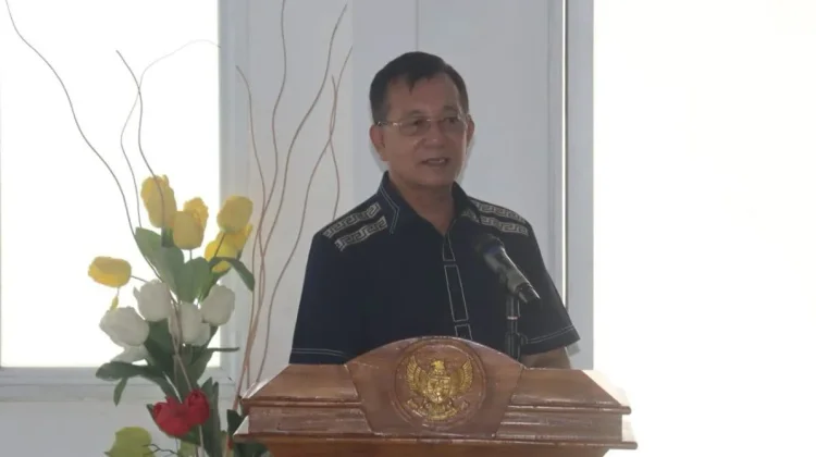 Wabup Yusman Zega: Paskibraka Nias Utara Harus Disiplin dan Junjung Nilai Pancasil