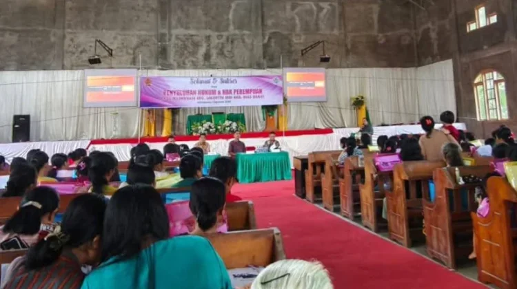 Pemdes Hilimbuasi Gelar Sosialisasi Perdes dan Hak Perempuan