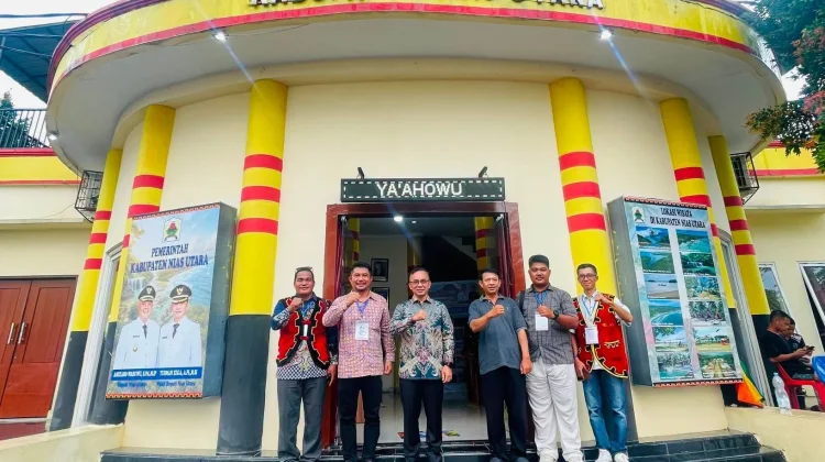 Sekda Nias Utara Bazatulo Zebua Hadiri Penutupan PRSU ke-50 di Medan