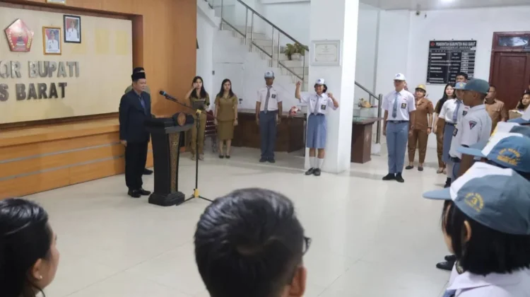Bupati Eliyunus Buka Pemusatan Pendidikan dan Latihan Calon Paskibraka