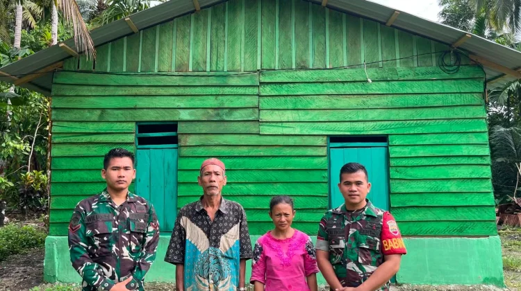 Sebanyak 38 RTLH Tuntas, Kodim 0213/Nias Terus Kejar Target Program TNI AD