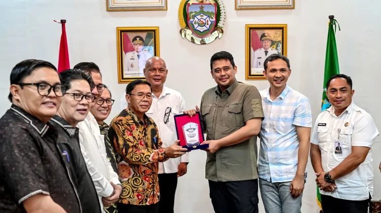 Gubsu Paparkan 3 Prioritas Pembangunan saat Audiensi di BNKP
