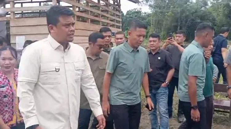 Gubernur Sumut Tinjau SMP di Sitolu Ori, Fasilitas Sekolah Jadi Perhatian