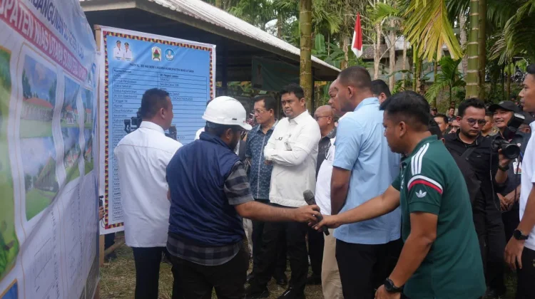Tinjau SDN Lasara Alasa, Bobby Pastikan Pembangunan 6 Ruang Kelas Baru Dimulai