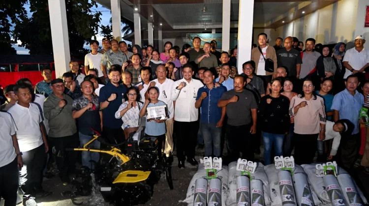 Gubernur Bobby Nasution Siapkan Rumah Produksi Kelapa di Nias Utara