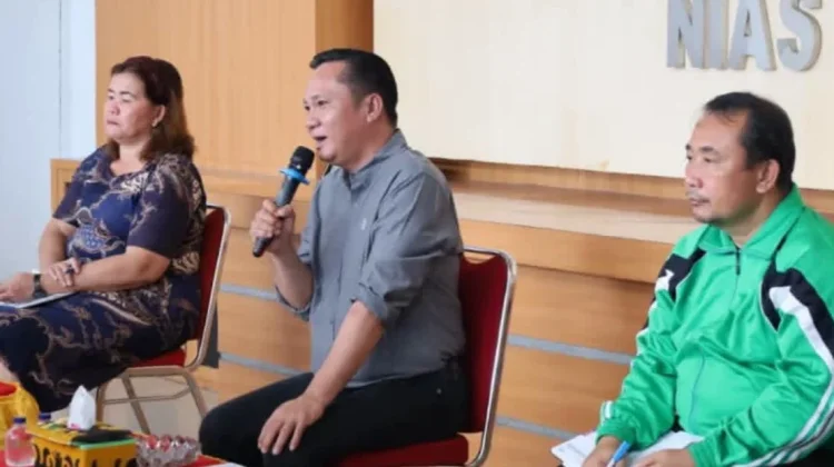 Bupati Nias Barat Pimpin Pertemuan bersama Pimpinan Perangkat Daerah