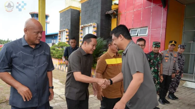 Wali Kota Gunungsitoli Lepas Gubernur Sumut dari Binaka