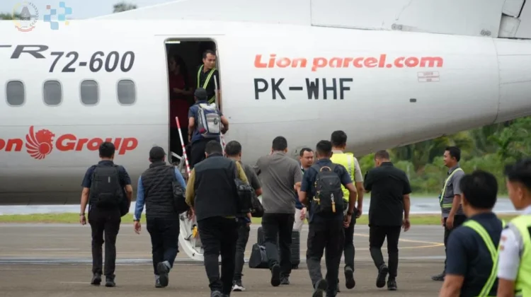 Wali Kota Gunungsitoli Lepas Gubernur Sumut dari Binaka