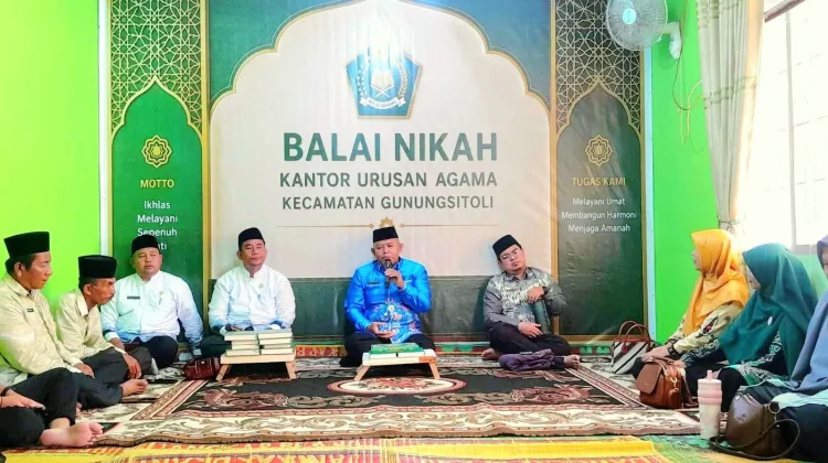 KUA Gunungsitoli dan Kua Gunungsitoli Selatan Gelar Khataman Al-Qur'an Bersama