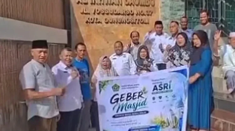 GEBER MASJID, KUA Kecamatan Gunungsitoli Dorong Masjid Aman, Sehat, Rapi, dan Indah