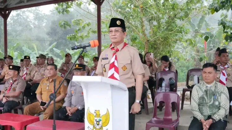 Wabup Nias Utara Tekankan Peran Pramuka Dukung Swasembada Pangan