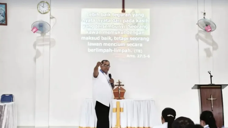 Penyuluhan Agama di Lapas Gunungsitoli Bekal Kembali ke Masyarakat