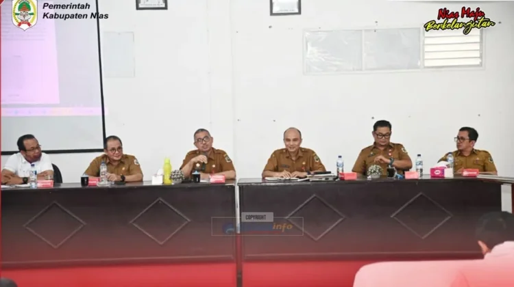 Rapat Penyelenggaraan Penataan Ruang di Kabupaten Nias