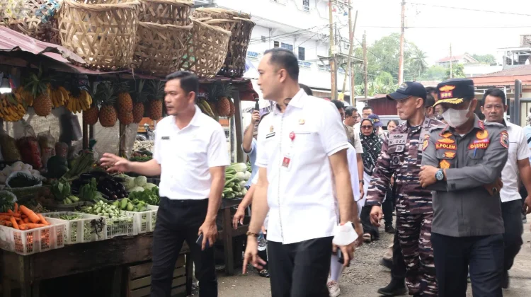 Sidak Pasar, Pemko Gunungsitoli Pantau Harga dan Stok Pangan