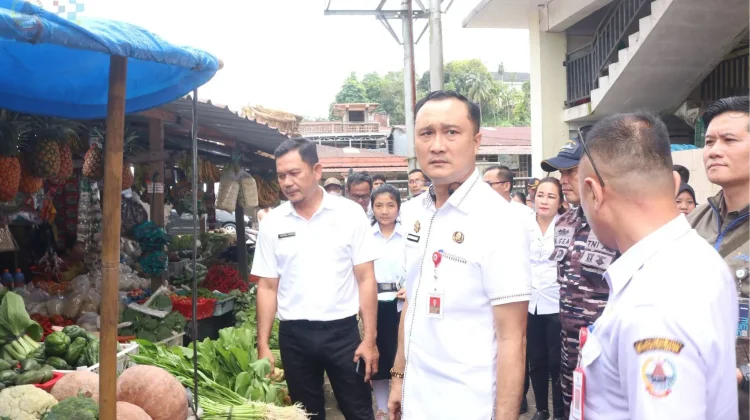 Sidak Pasar, Pemko Gunungsitoli Pantau Harga dan Stok Pangan