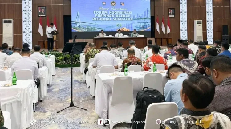 Perkuat Sinergi, Wali Kota Gunungsitoli Hadiri Rakor Forkopimda Sumatera