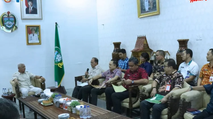 Hadiri Rakor UHC, Wawako Pastikan Bantuan Iuran BPJS Tepat Sasaran