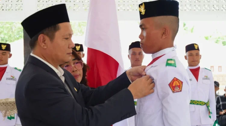 Paskibraka Nias Barat Resmi Dikukuhkan