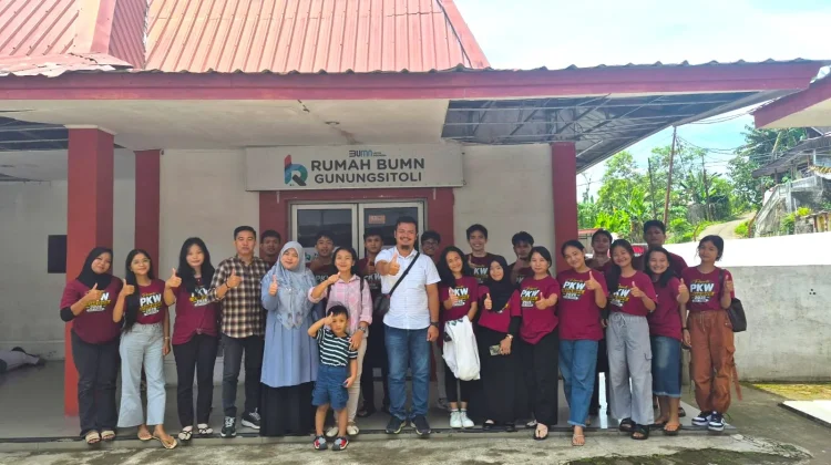 Peserta PKW LKP ZIONA Kunjungi Rumah BUMN Gunungsitoli