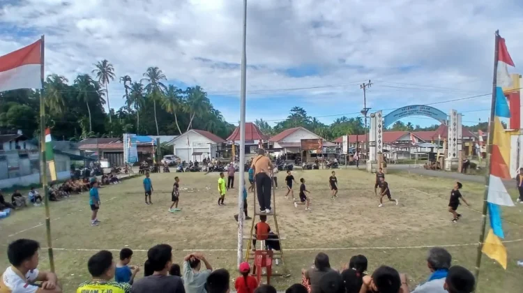 Ragam Unsur Masyarakat Tuhemberua Sukseskan Kegiatan Olahraga HUT RI