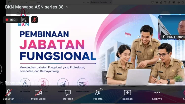 Ikuti BKN Menyapa ASN guna Perkuat Kompetensi JF ASN