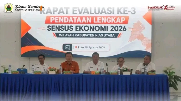 BPS dan Pemkab Nias Utara Bahas Kendala Lapangan Sensus Ekonomi 2026