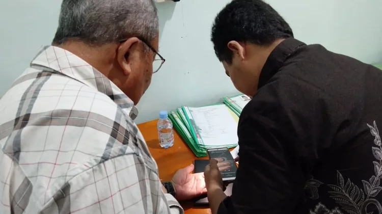 Unit Layanan Filial Haji Kep.Nias Mulai Rekam Data Biometrik Jemaah
