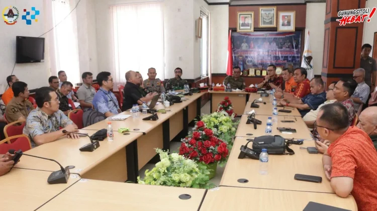 Wali Kota Sowa’a Laoli Hadiri Evaluasi Satgas PRR