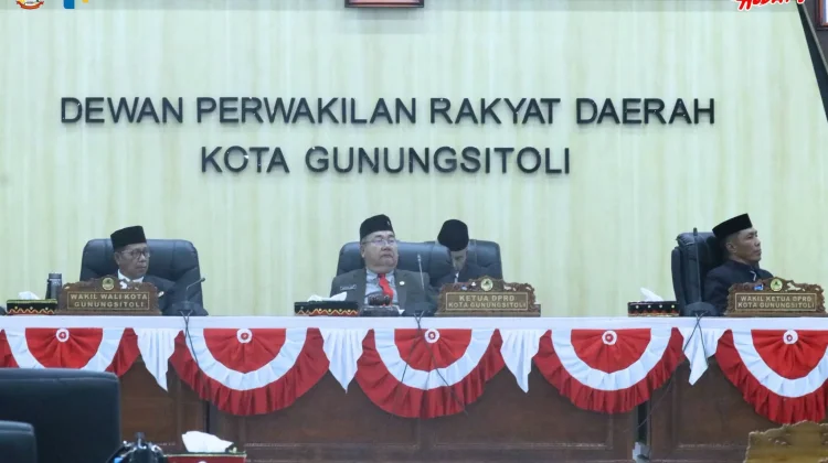 Wakil Walikota Gunungsitoli Ikuti Pidato Kenegaraan Presiden