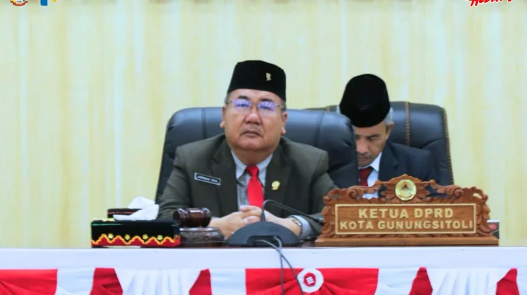 Wakil Walikota Gunungsitoli Ikuti Pidato Kenegaraan Presiden